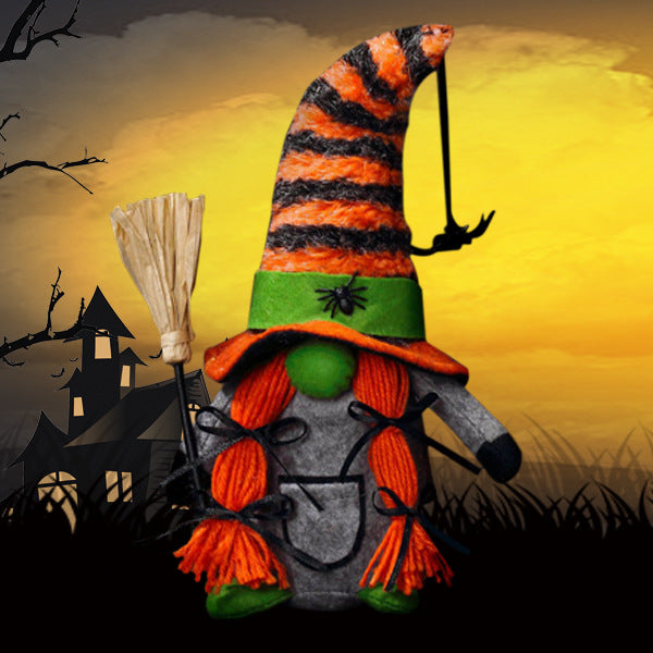 Poupée gnome sans visage, Halloween