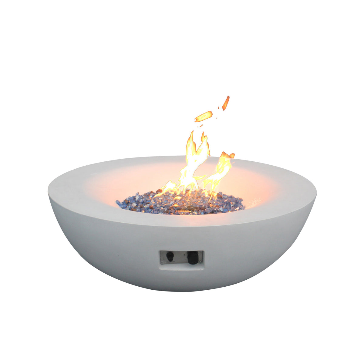 Vasque braséro extérieure béton 42", gaz propane