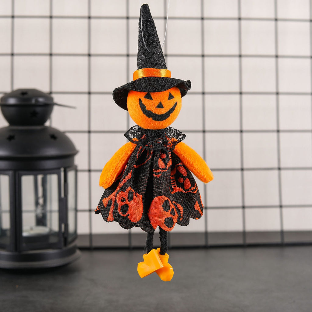 Pendentif citrouille sorcière, Halloween
