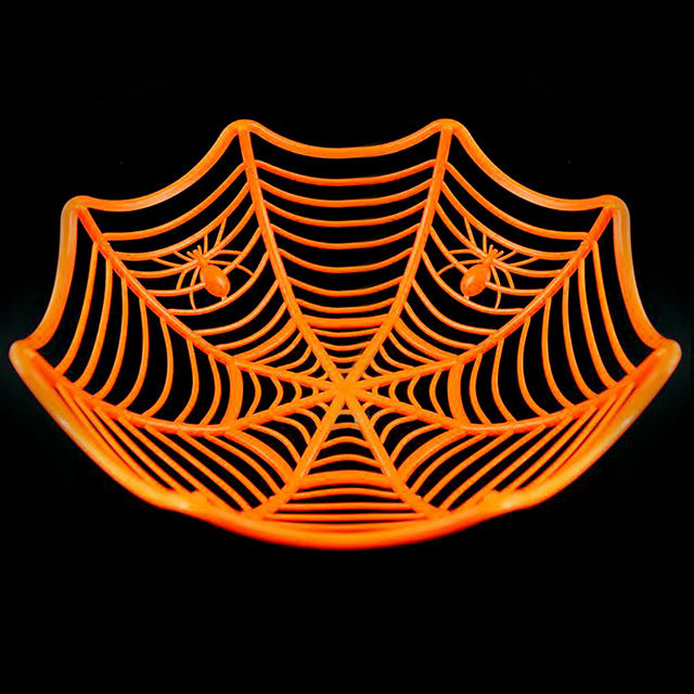 Corbeille toile d'araignée, Halloween