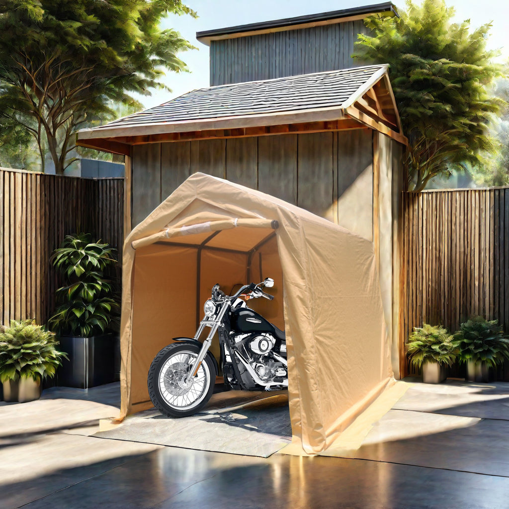 Abri de jardin gazebo portable 7x12 pieds