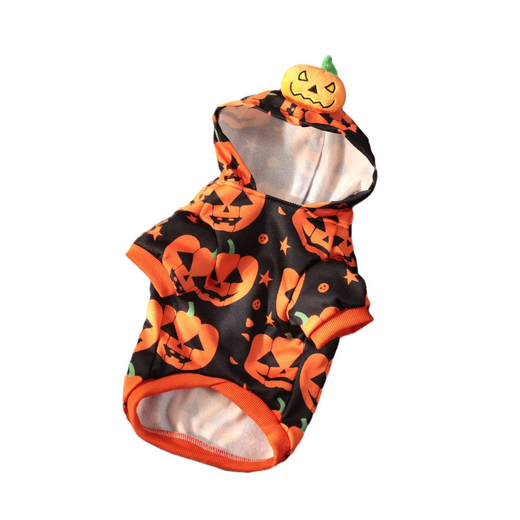 Sweat citrouille pour animaux, Halloween