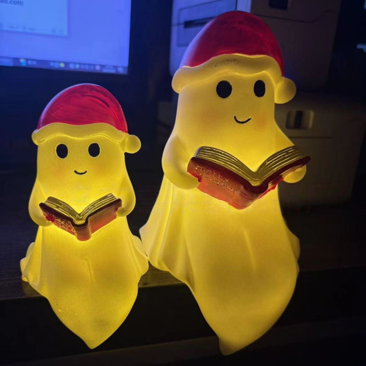 Lampe livre fantôme, Halloween