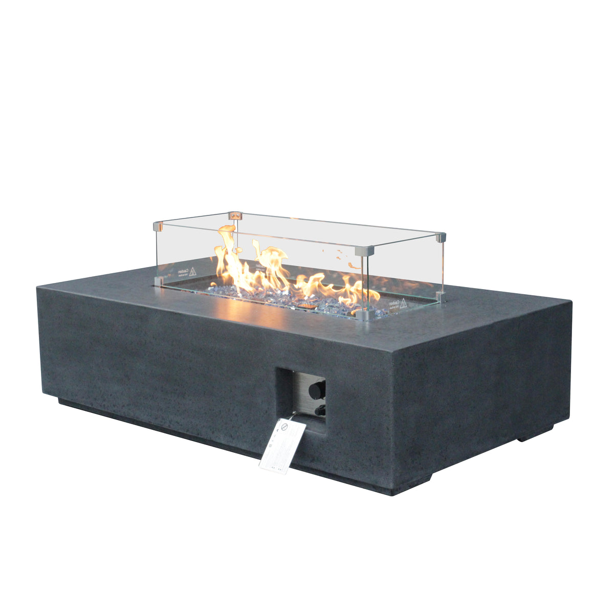 Table braséro extérieure béton 52", gaz propane