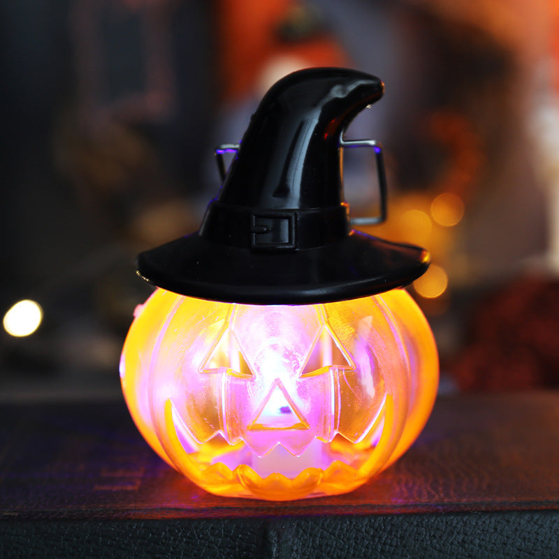 Lanterne citrouille bougie électronique, Halloween