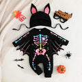 Body bébé squelette chauve-souris, Halloween