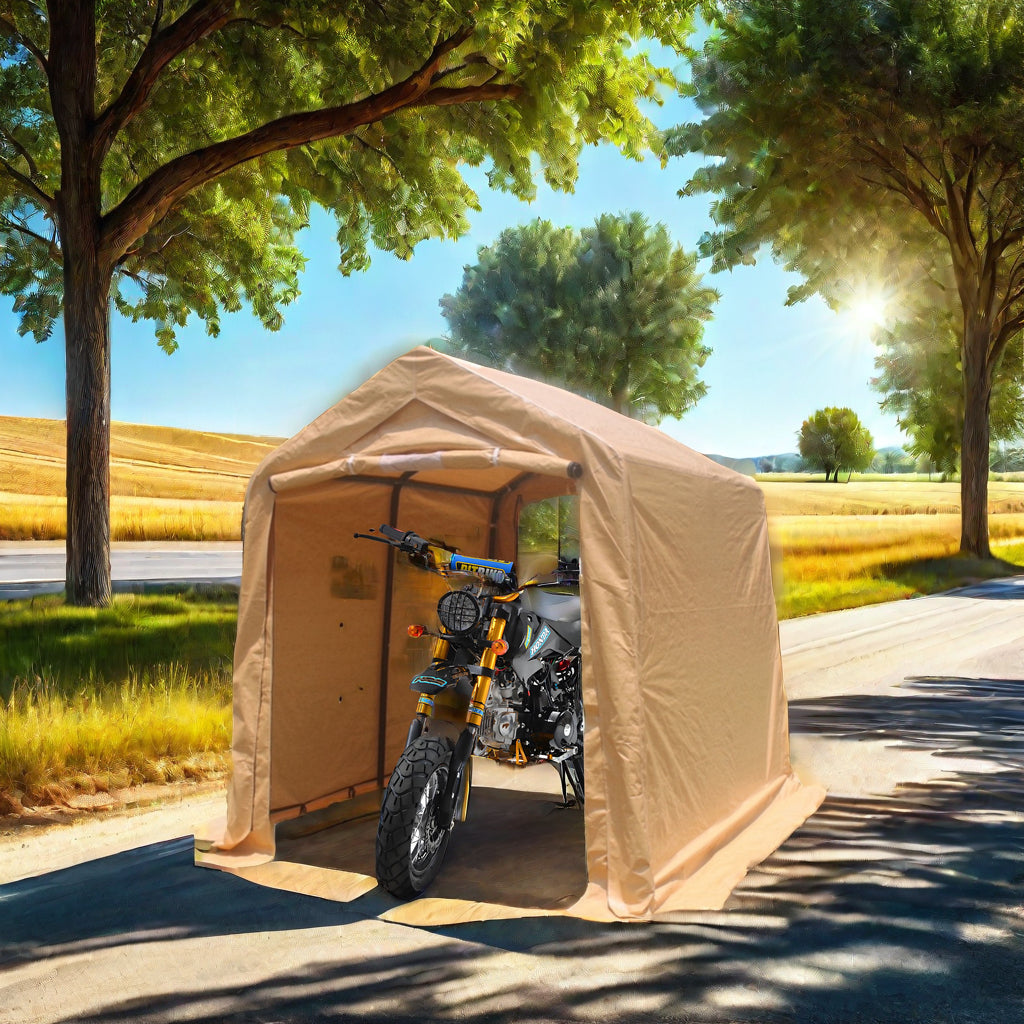 Abri de jardin gazebo portable 7x12 pieds