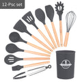 Set d'ustensiles de cuisine en silicone
