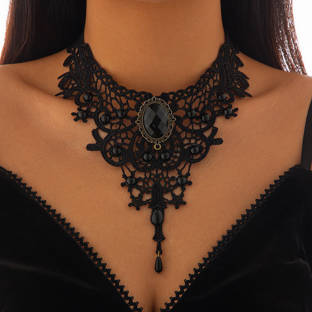 Collier ras-de-cou gothique, Halloween