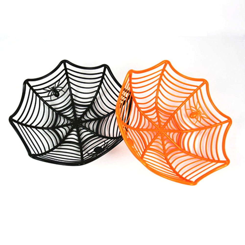 Corbeille toile d'araignée, Halloween