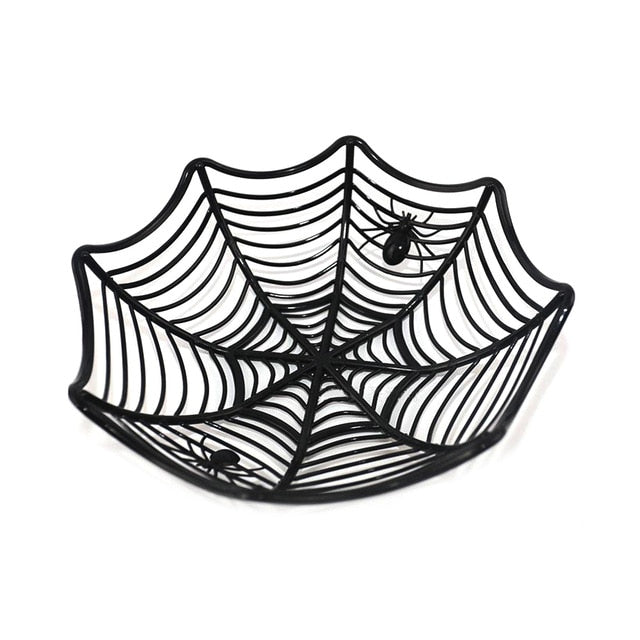 Corbeille toile d'araignée, Halloween