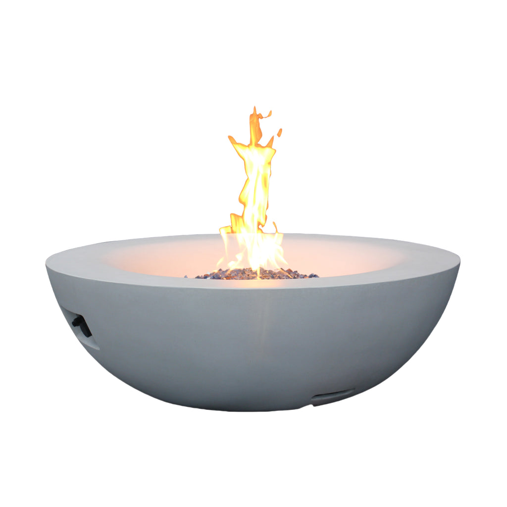 Vasque braséro extérieure béton 42", gaz propane
