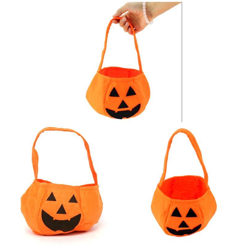Sacs citrouille non-tissé, Halloween