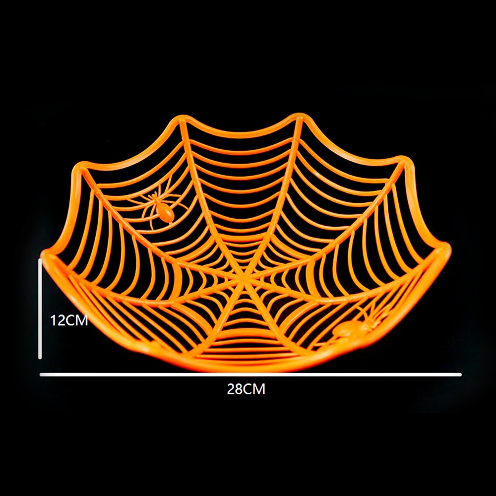 Corbeille toile d'araignée, Halloween