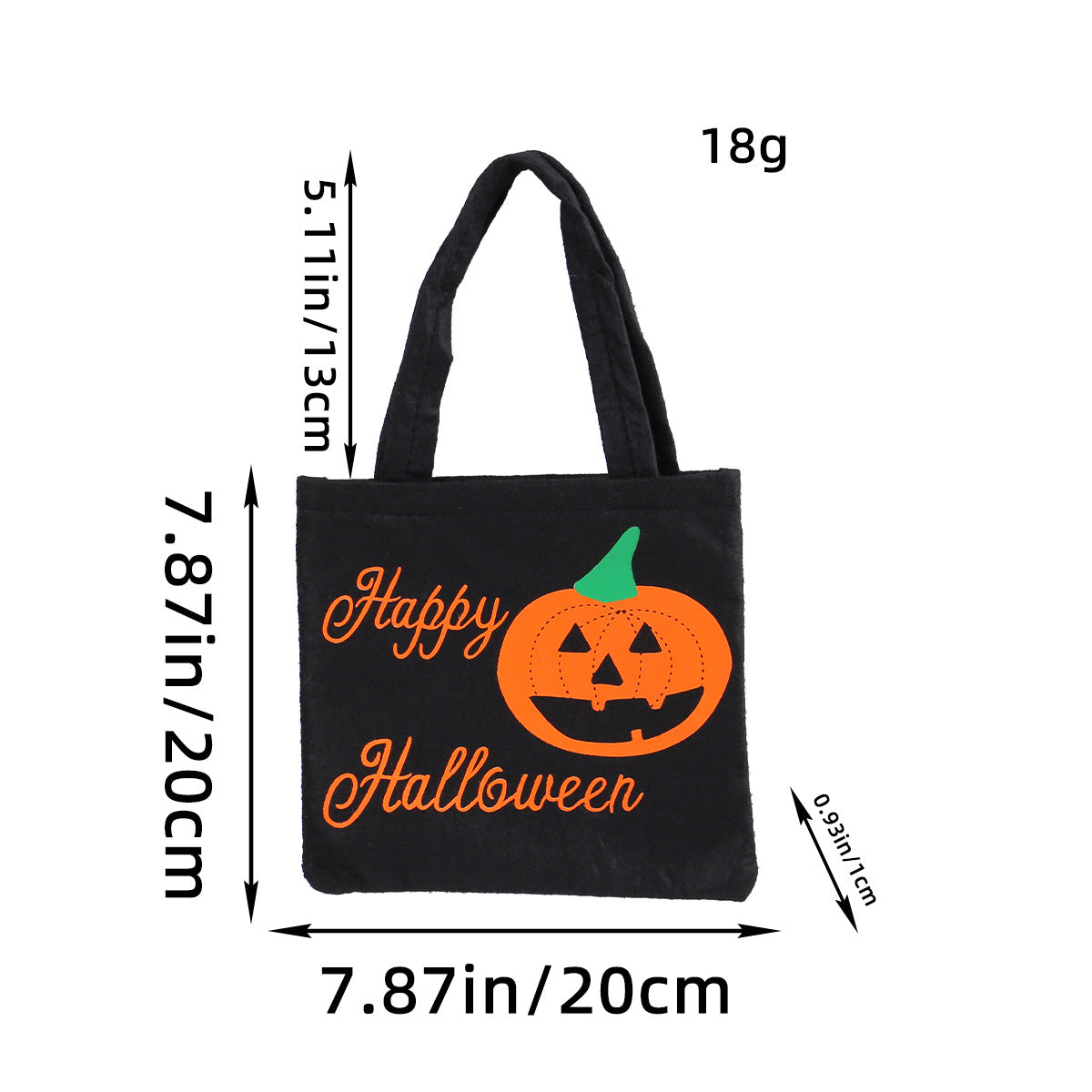 Sac citrouille enfant, Halloween