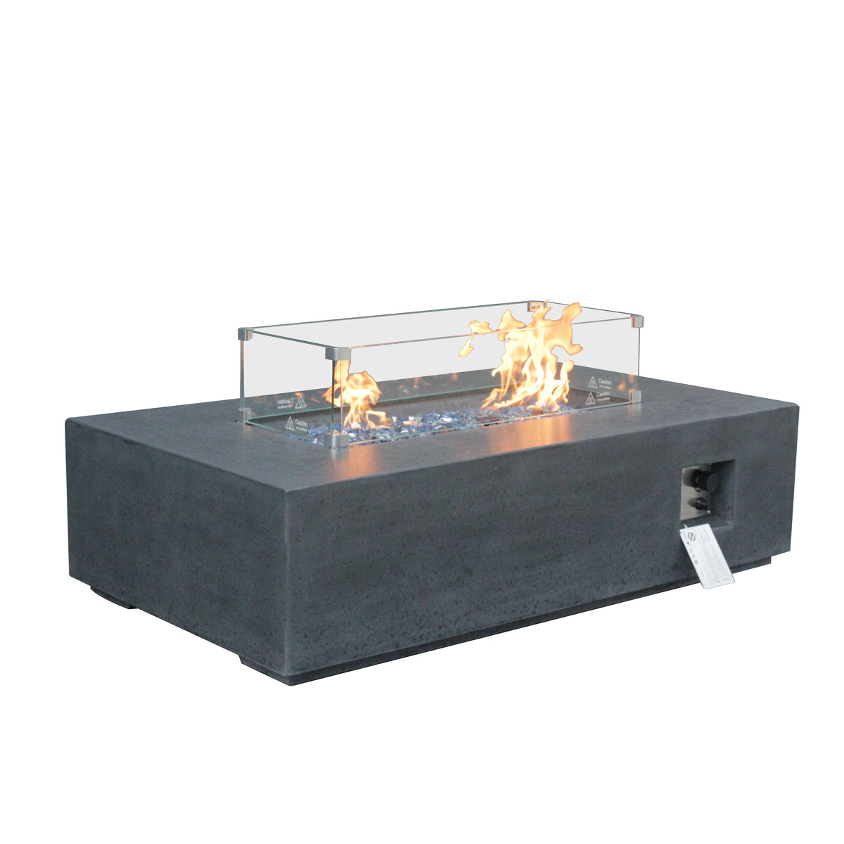 Table braséro extérieure béton 52", gaz propane