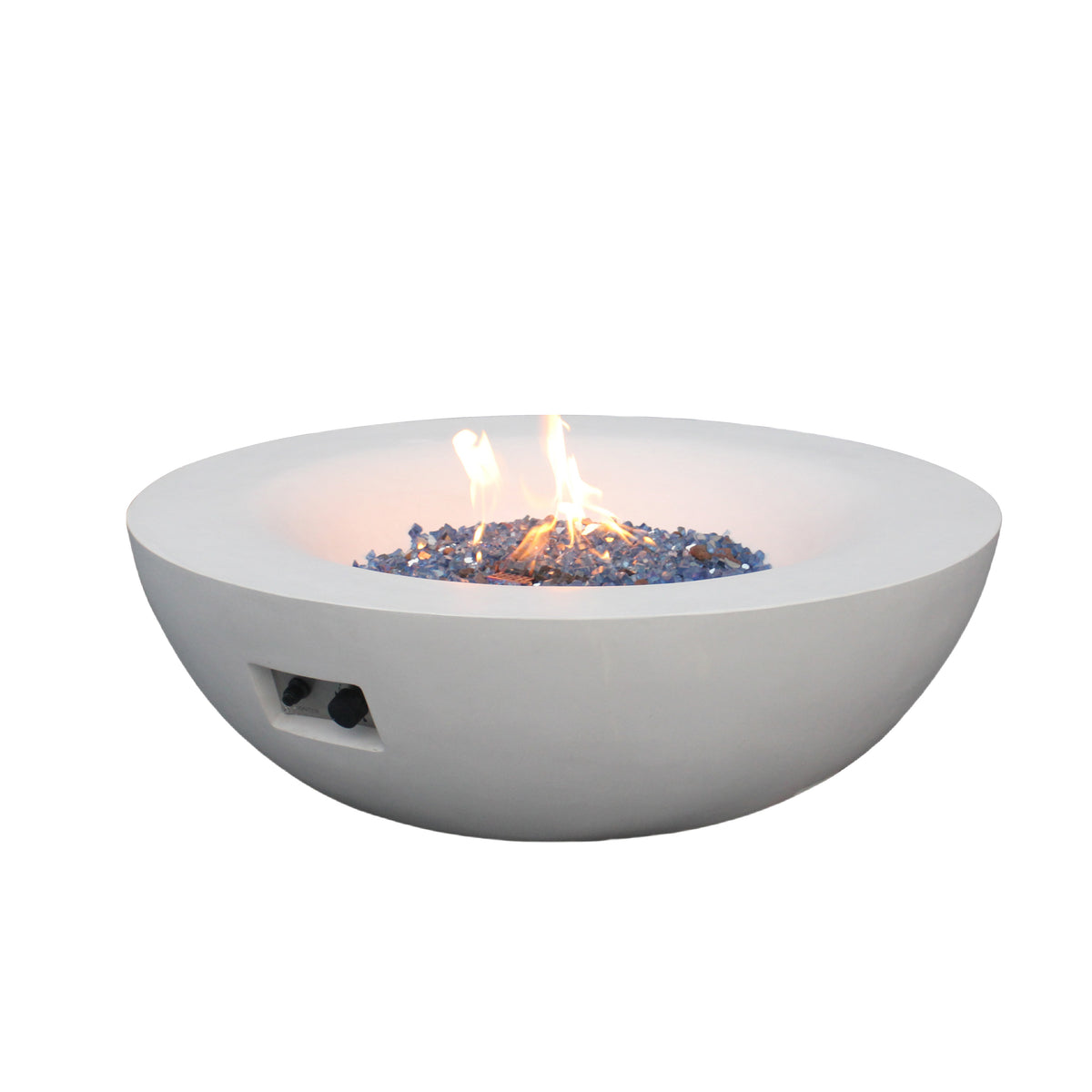 Vasque braséro extérieure béton 42", gaz propane