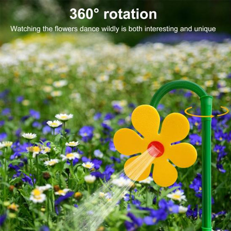 Arroseur dansant rotatif 360°, jardin