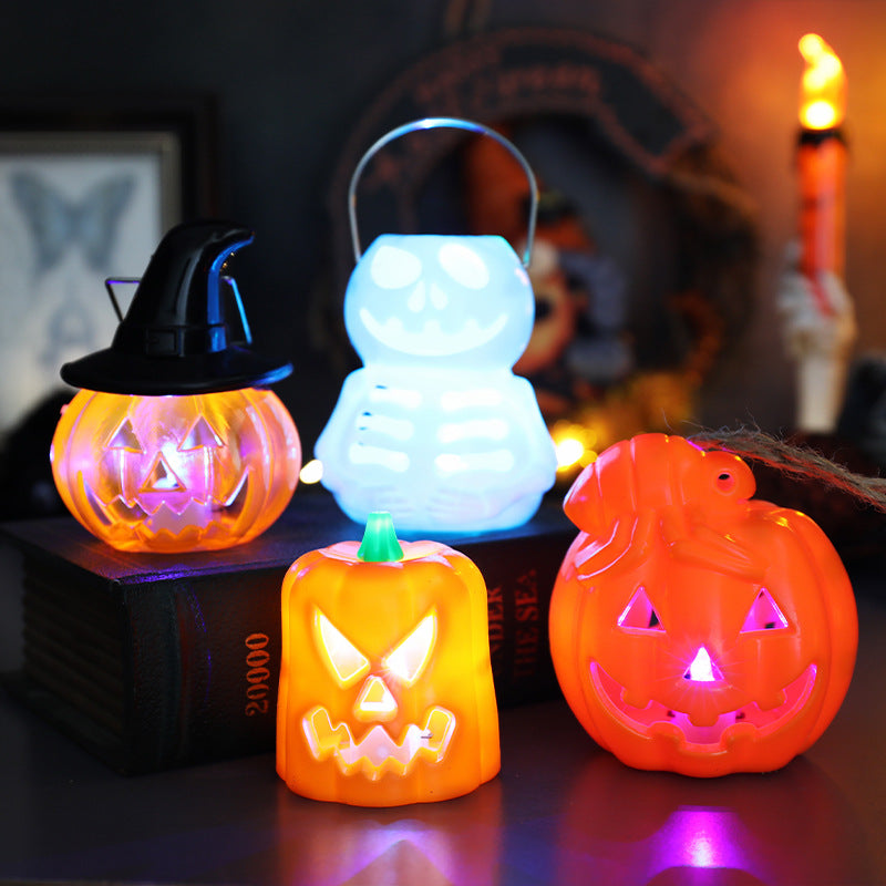 Lanterne citrouille bougie électronique, Halloween