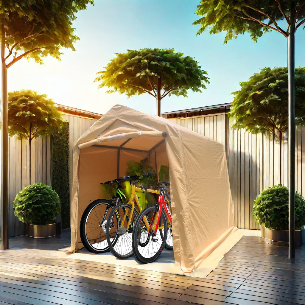 Abri de jardin gazebo portable 7x12 pieds