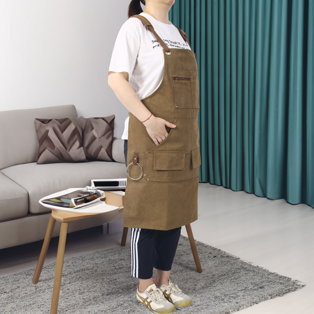 Tablier à outils en toile robuste, charpentier