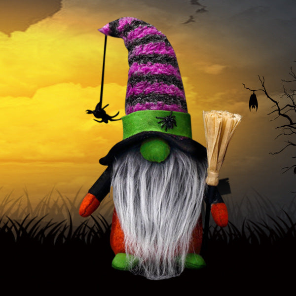 Poupée gnome sans visage, Halloween