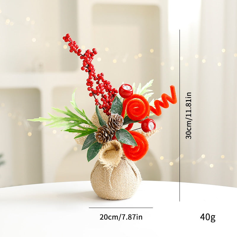 Mini sapin de Noël décoratif de bureau