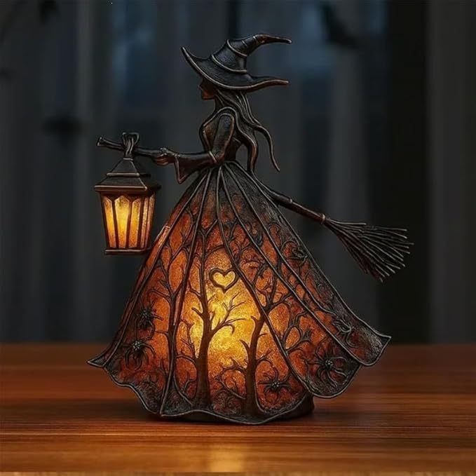Lampe sorcière décorative Halloween