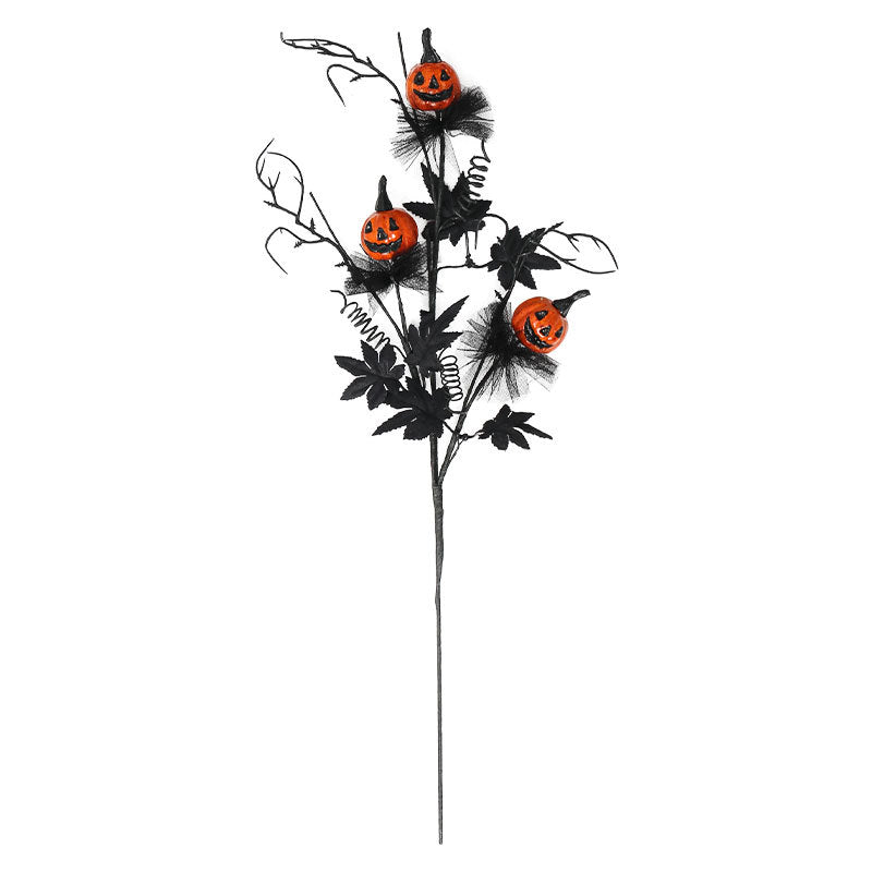Bouquet citrouilles noires, Halloween