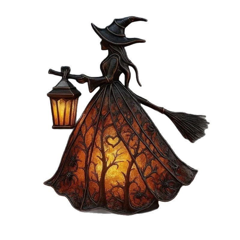 Lampe sorcière décorative Halloween
