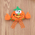 Halloween Decorative Pumpkin Bat Light-Up Pin Party Accessory Gift for Halloween Celebration