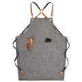 Tablier denim workwear, logo personnalisable