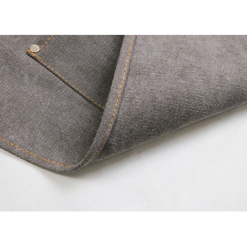 Tablier denim workwear, logo personnalisable