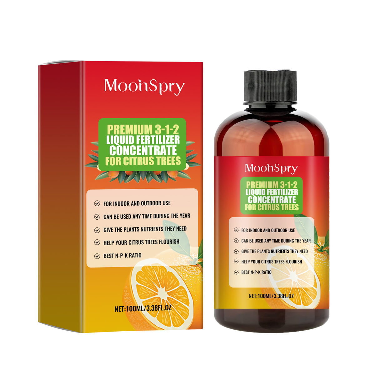 Engrais liquide concentré pour agrumes