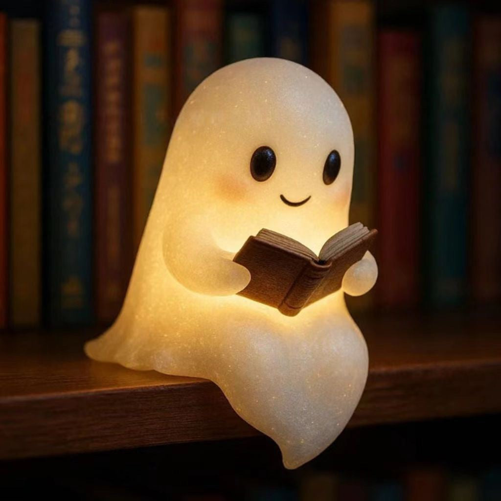 Lampe livre fantôme, Halloween