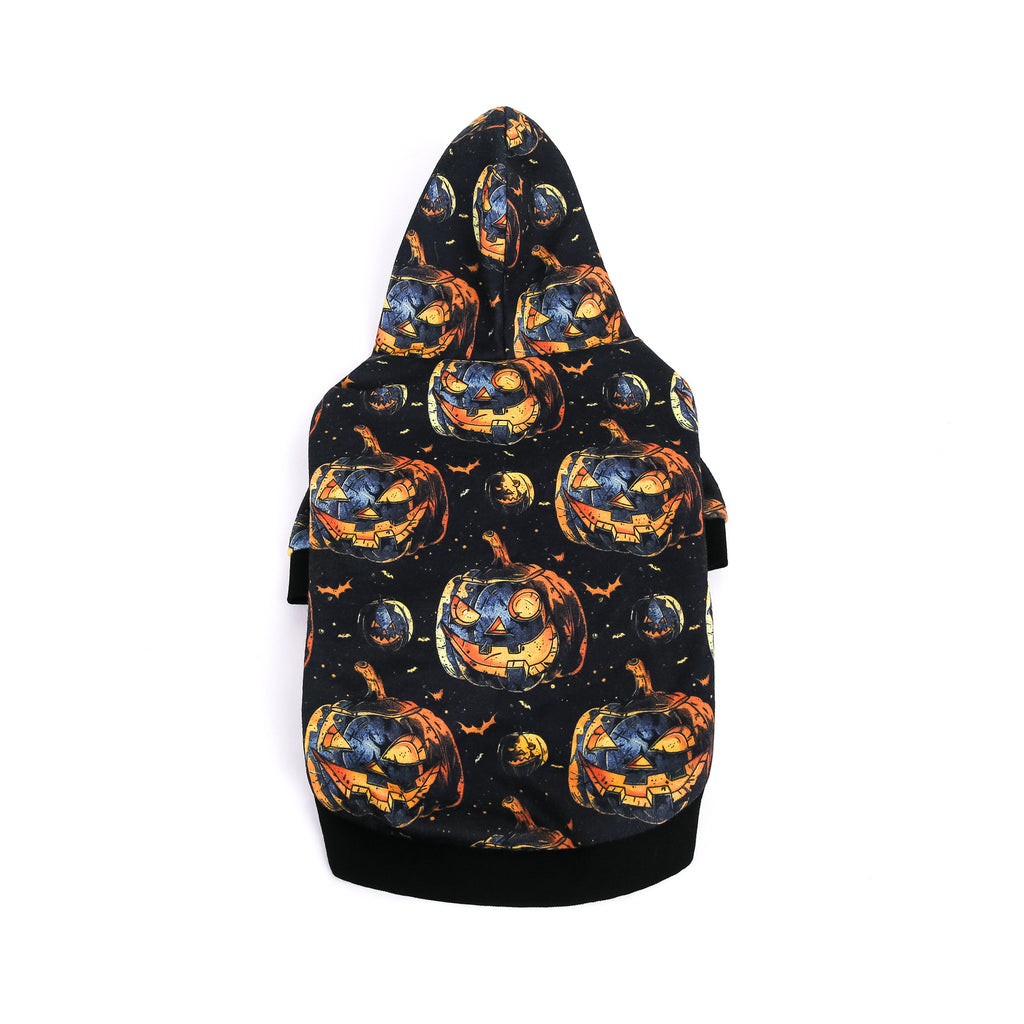Costume sorcier citrouille pour animaux, Halloween