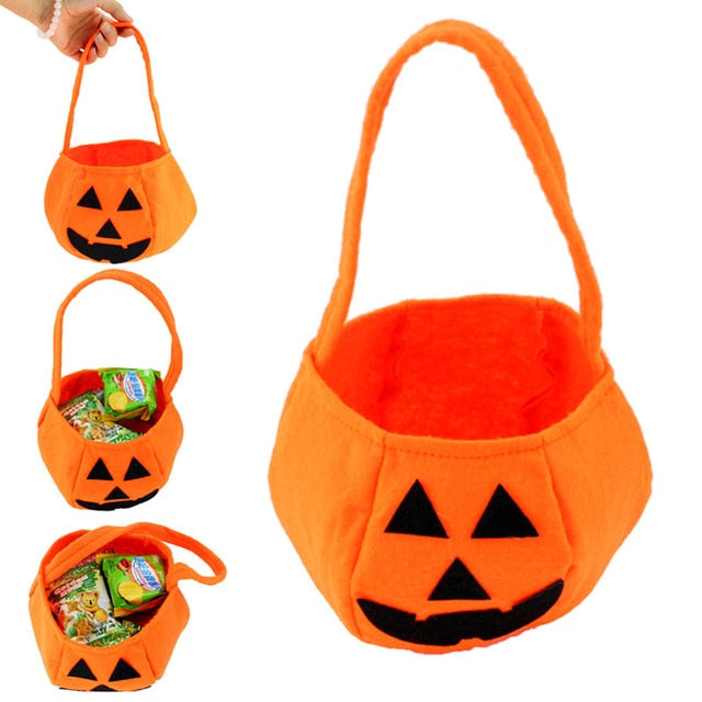 Sacs citrouille non-tissé, Halloween