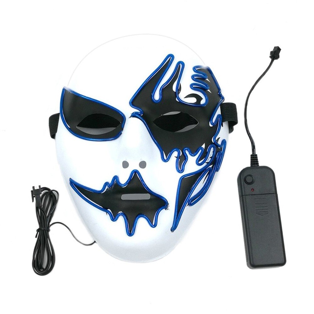 Masque LED clignotant, Halloween