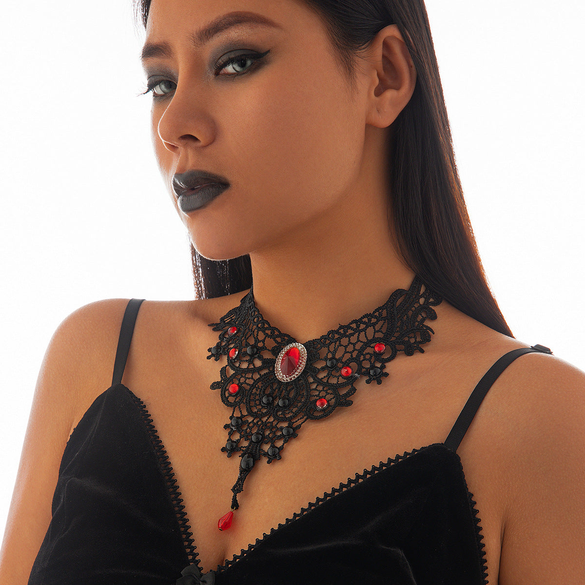 Collier ras-de-cou gothique, Halloween