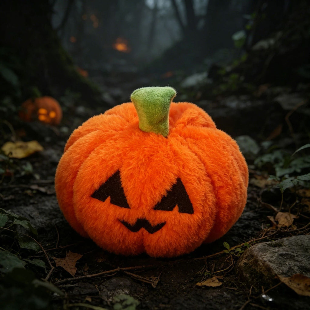 Peluche citrouille rigolote, Halloween