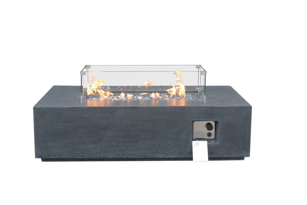 Table braséro extérieure béton 52", gaz propane