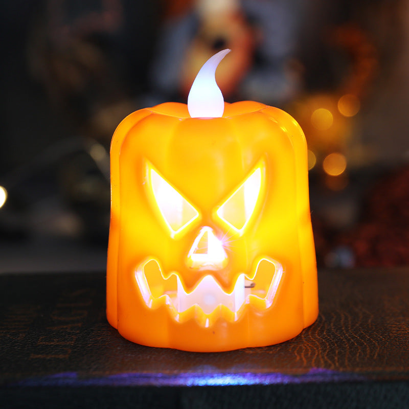 Lanterne citrouille bougie électronique, Halloween
