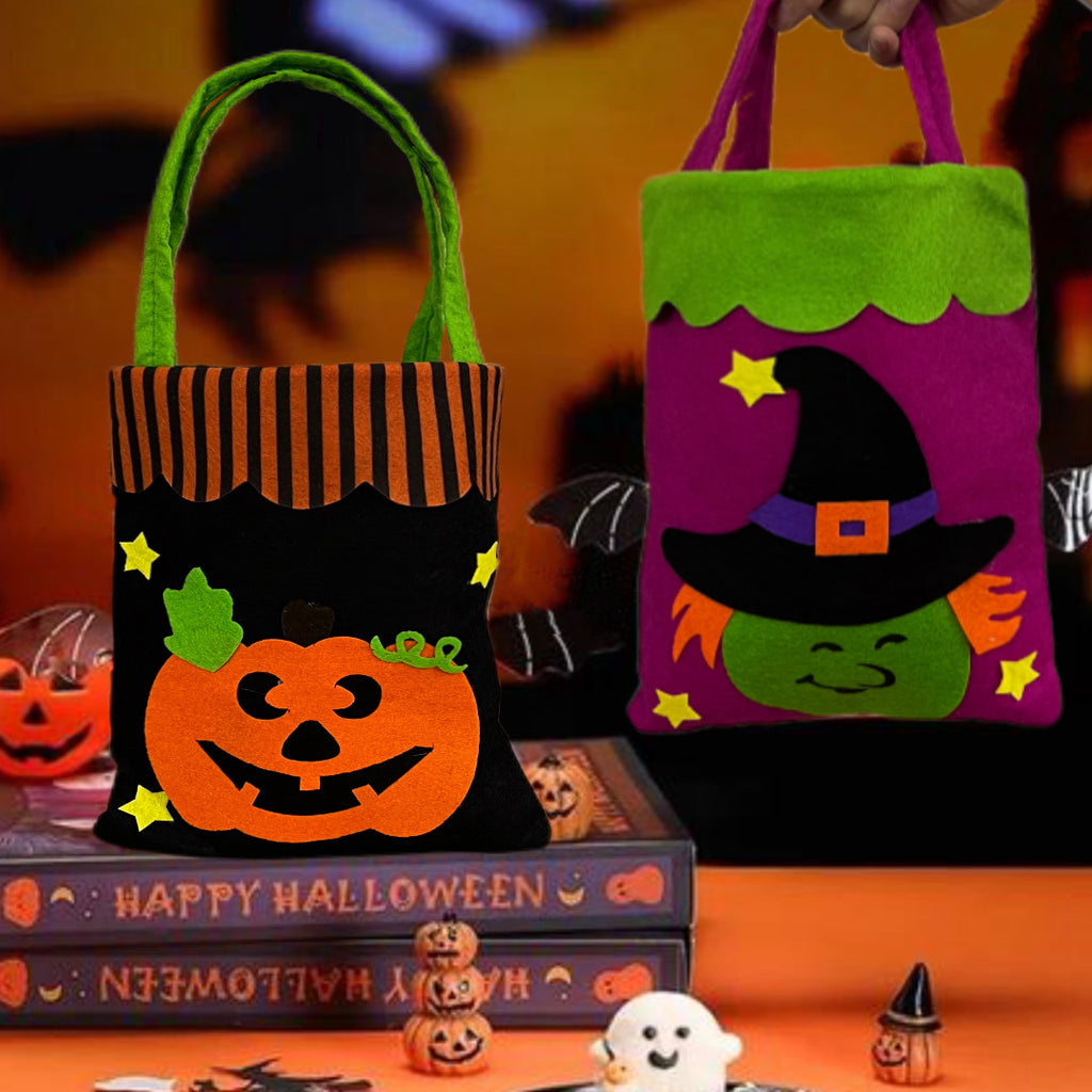 Sac cadeau citrouille, Halloween