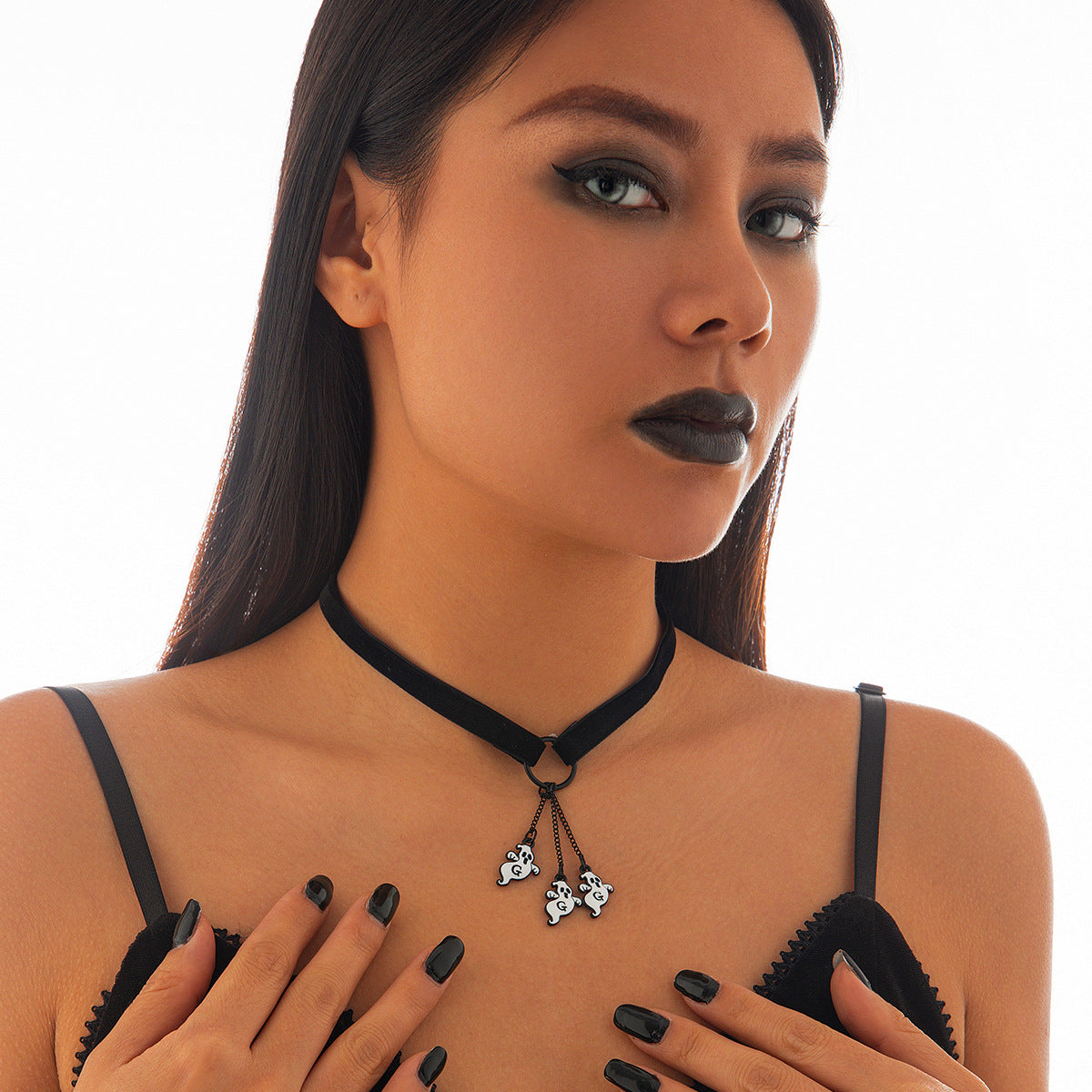 Collier pendentif chauve-souris, Halloween