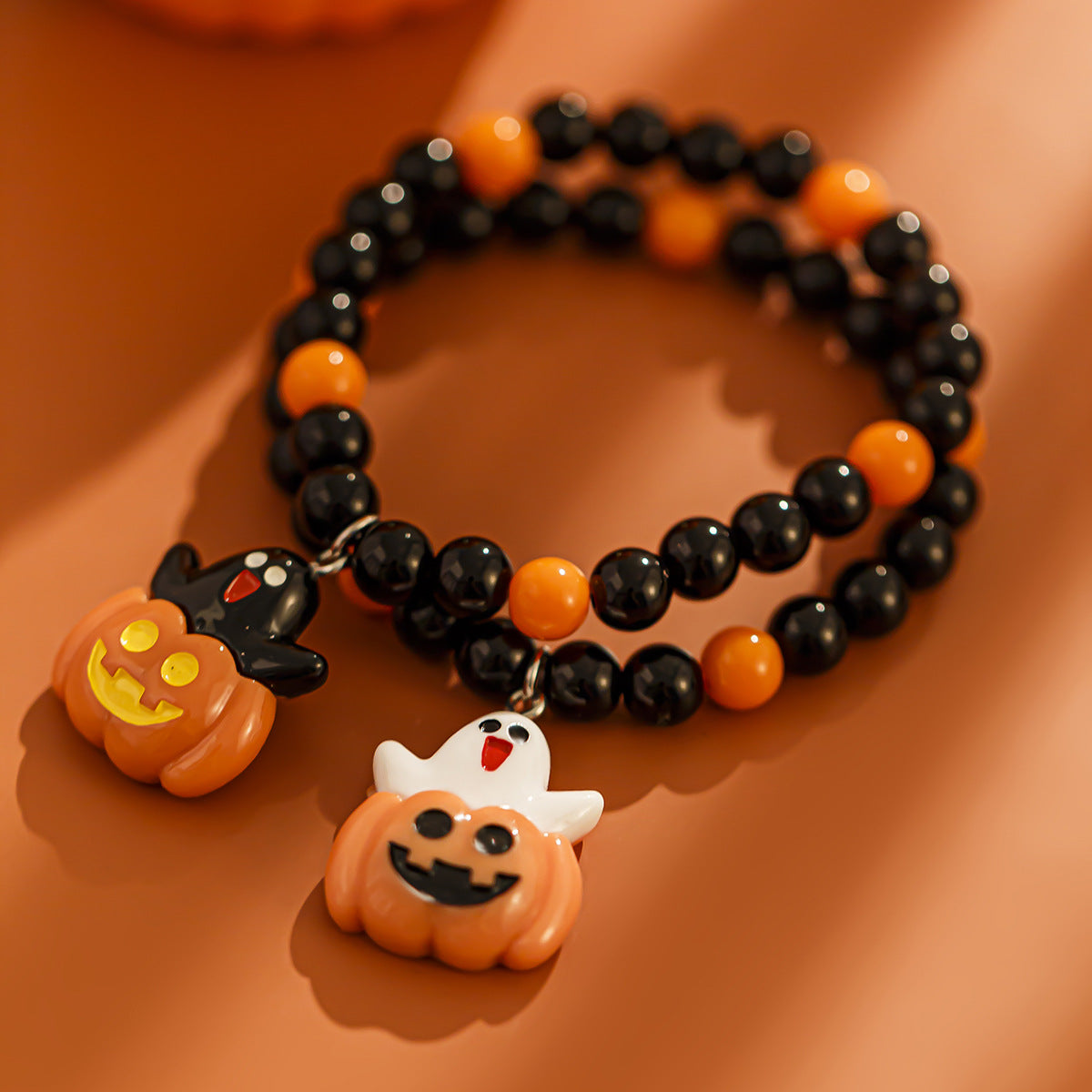 Bracelet fantôme citrouille, Halloween