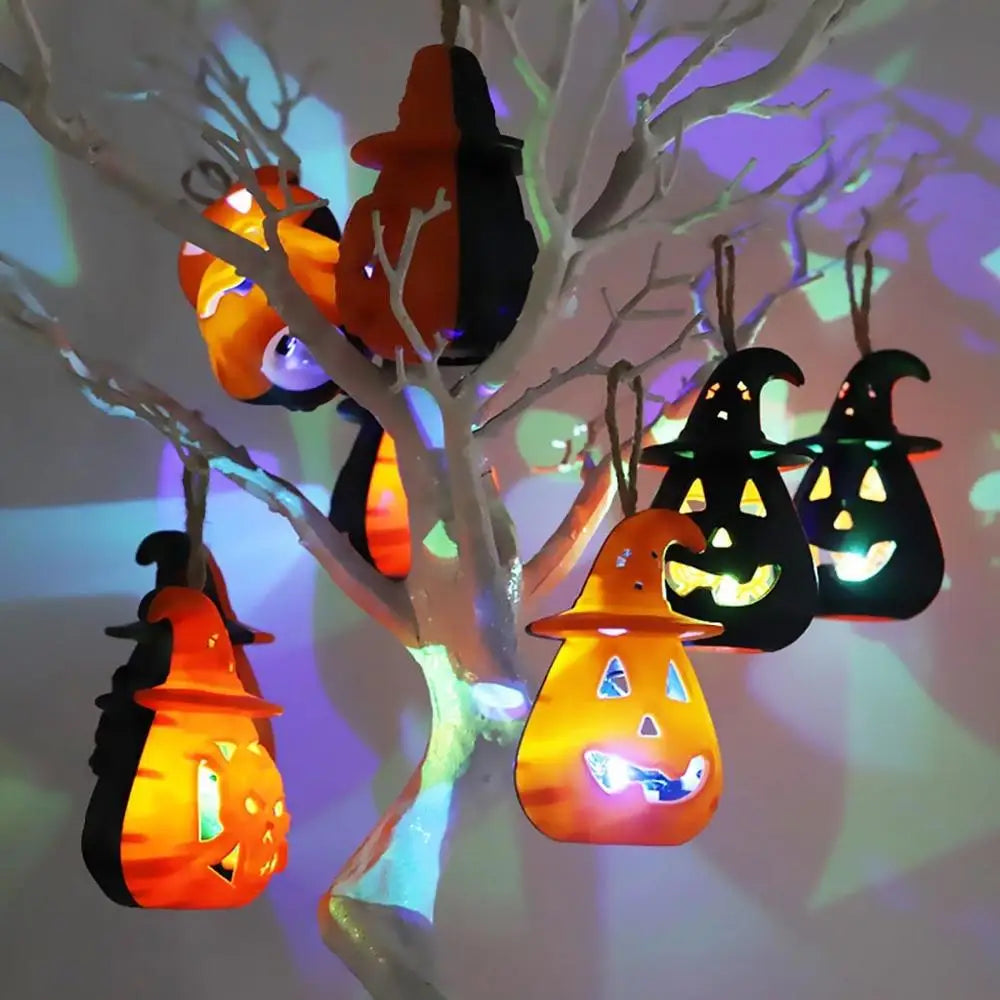 Lampe citrouille LED jardin, Halloween