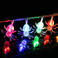 Guirlande lumineuse LED araignée, Halloween